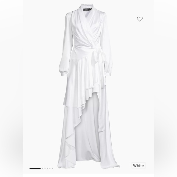 Brand New (NWT)- NEVER WORN Pat Bo hi-low Maxi Wrap Dress - Picture 3 of 3